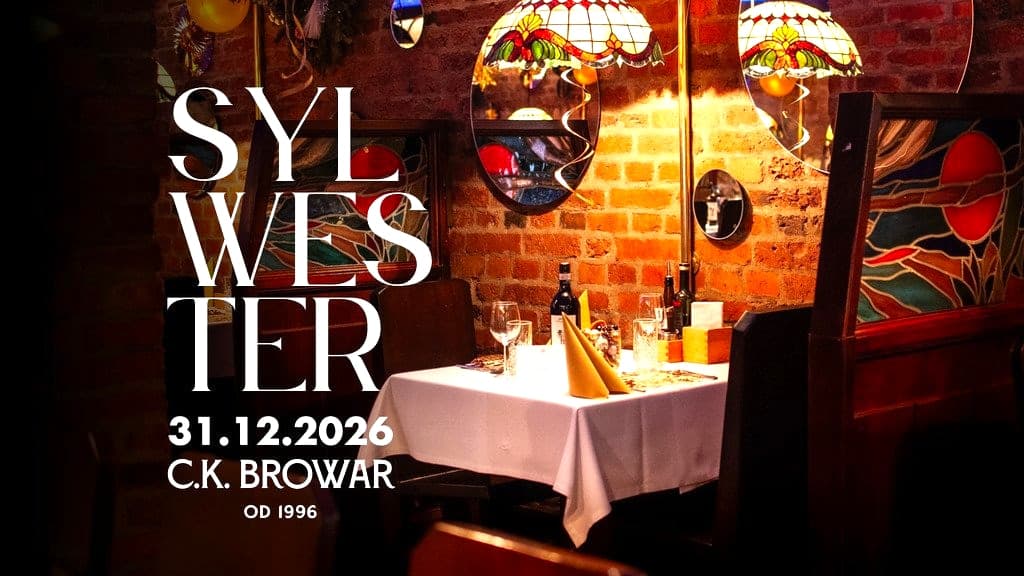 New Year's Eve party | Sylwester 2026 blisko rynku w restauracji C.K. Browar