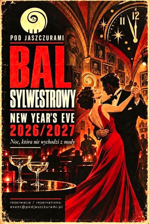 PRL-owski Bal Sylwestrowy 2026/27 w Klubie pod Jaszczurami
