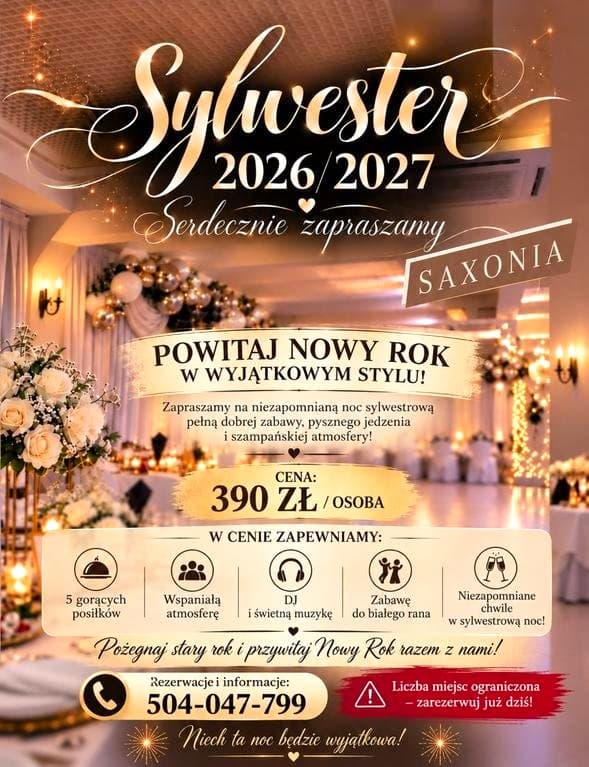 Bal Sylwestrowy w Saxonii